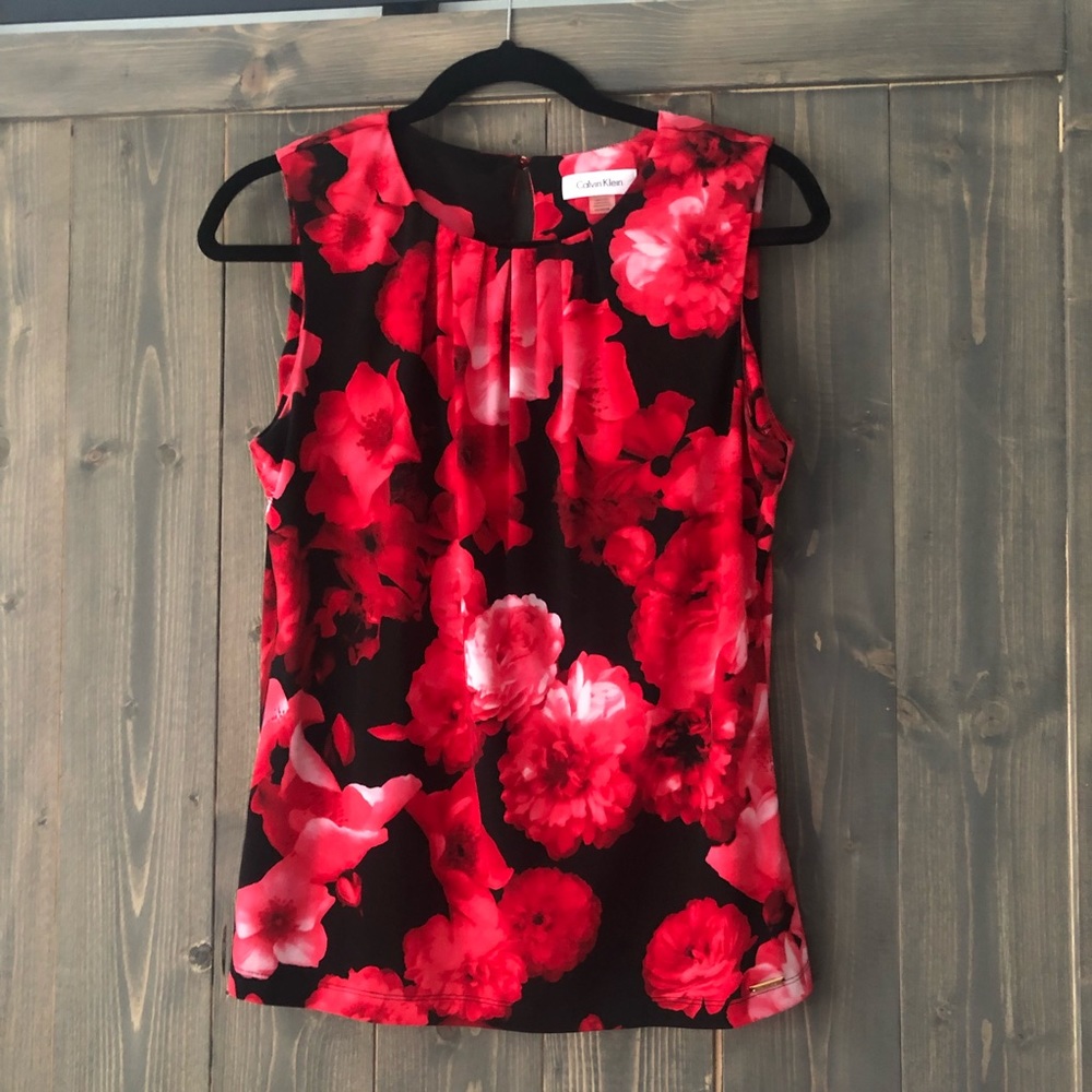 Calvin Klein Floral Tank